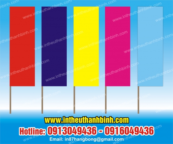 CÁC CHẤT LIỆU VẢI IN CỜ