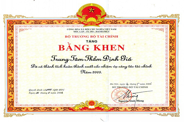 Bằng khen đẹp 4