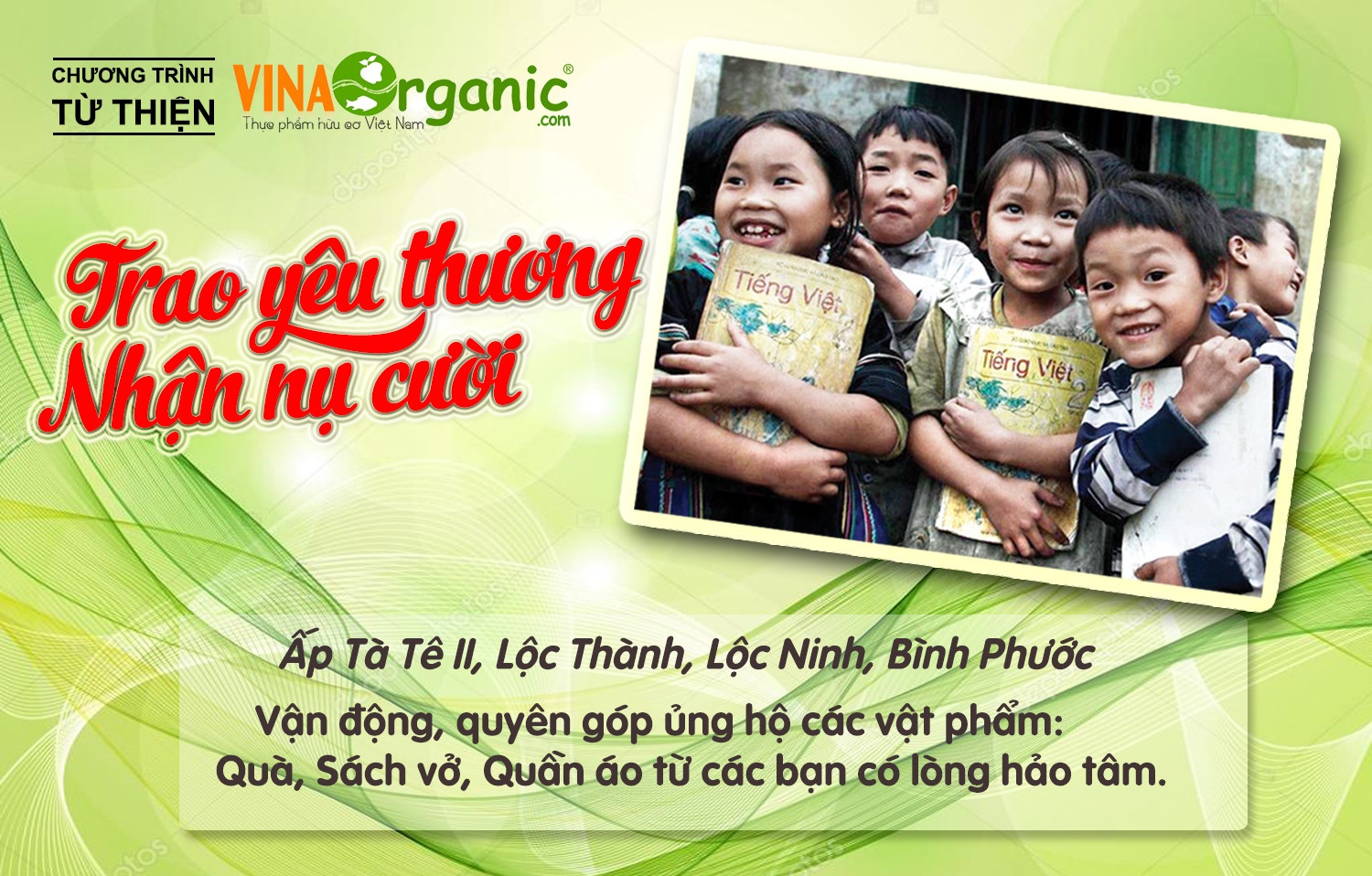 Băng rôn từ thiện