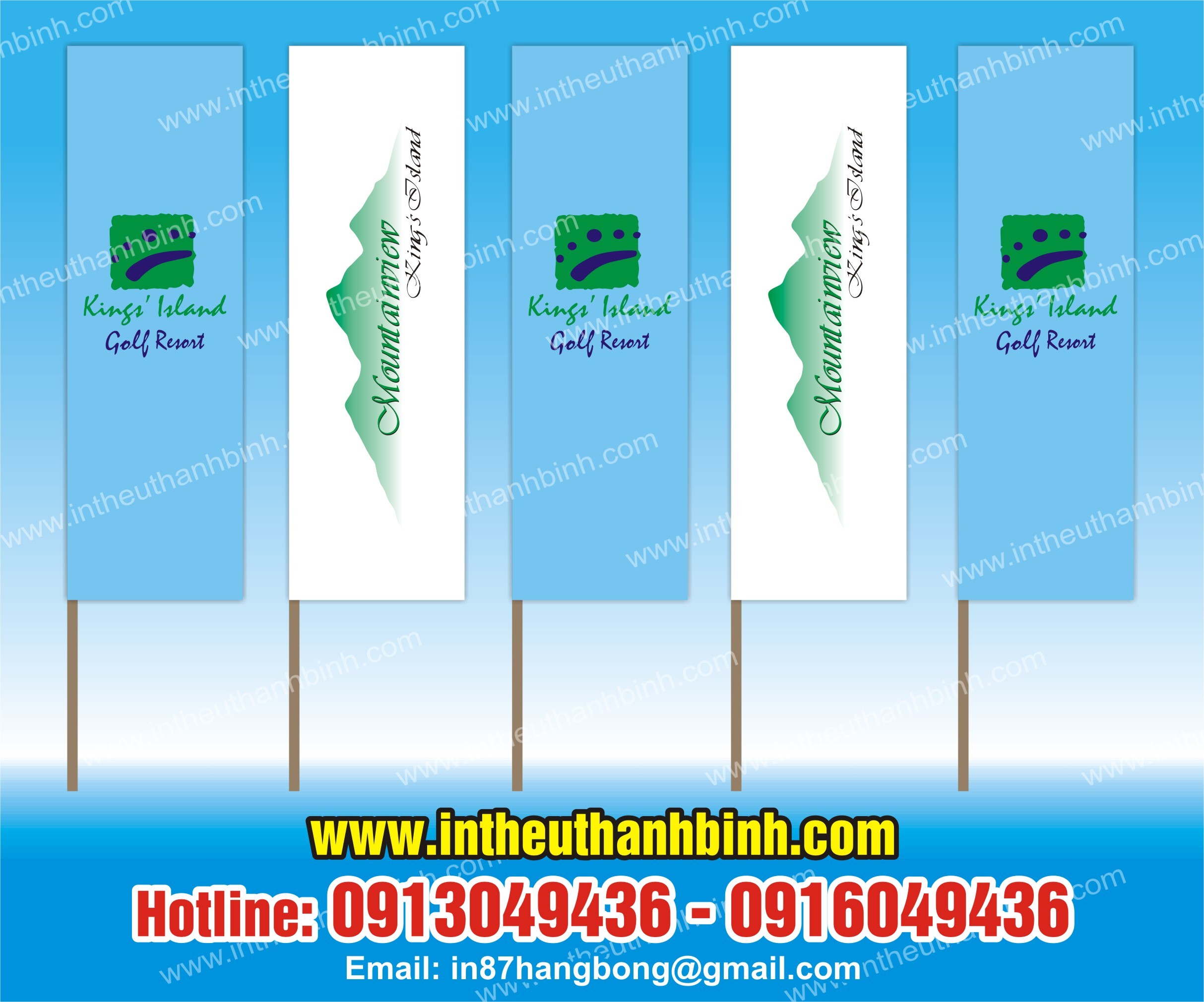 Cờ phướn roadshow