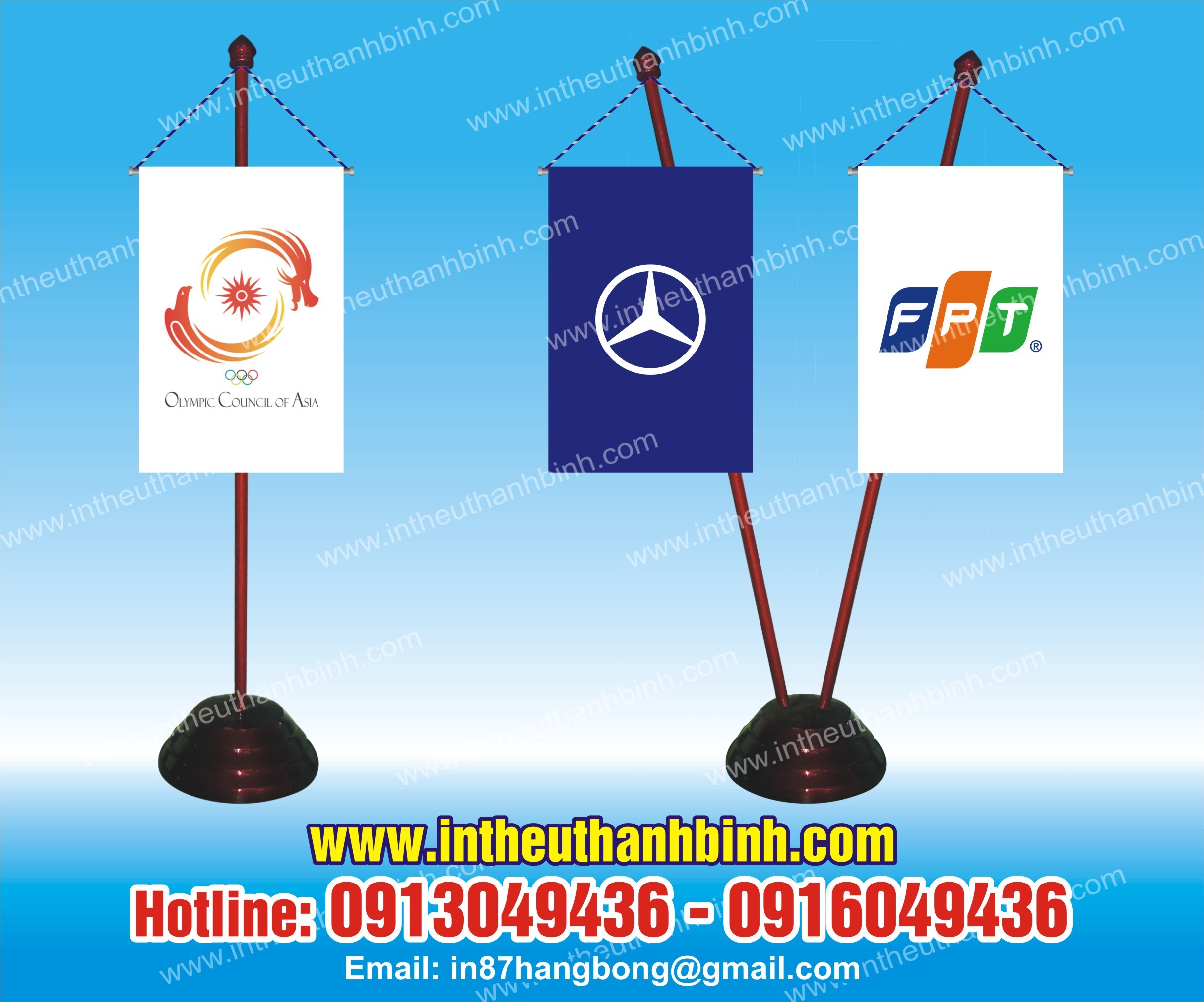 Mẫu cờ để bàn