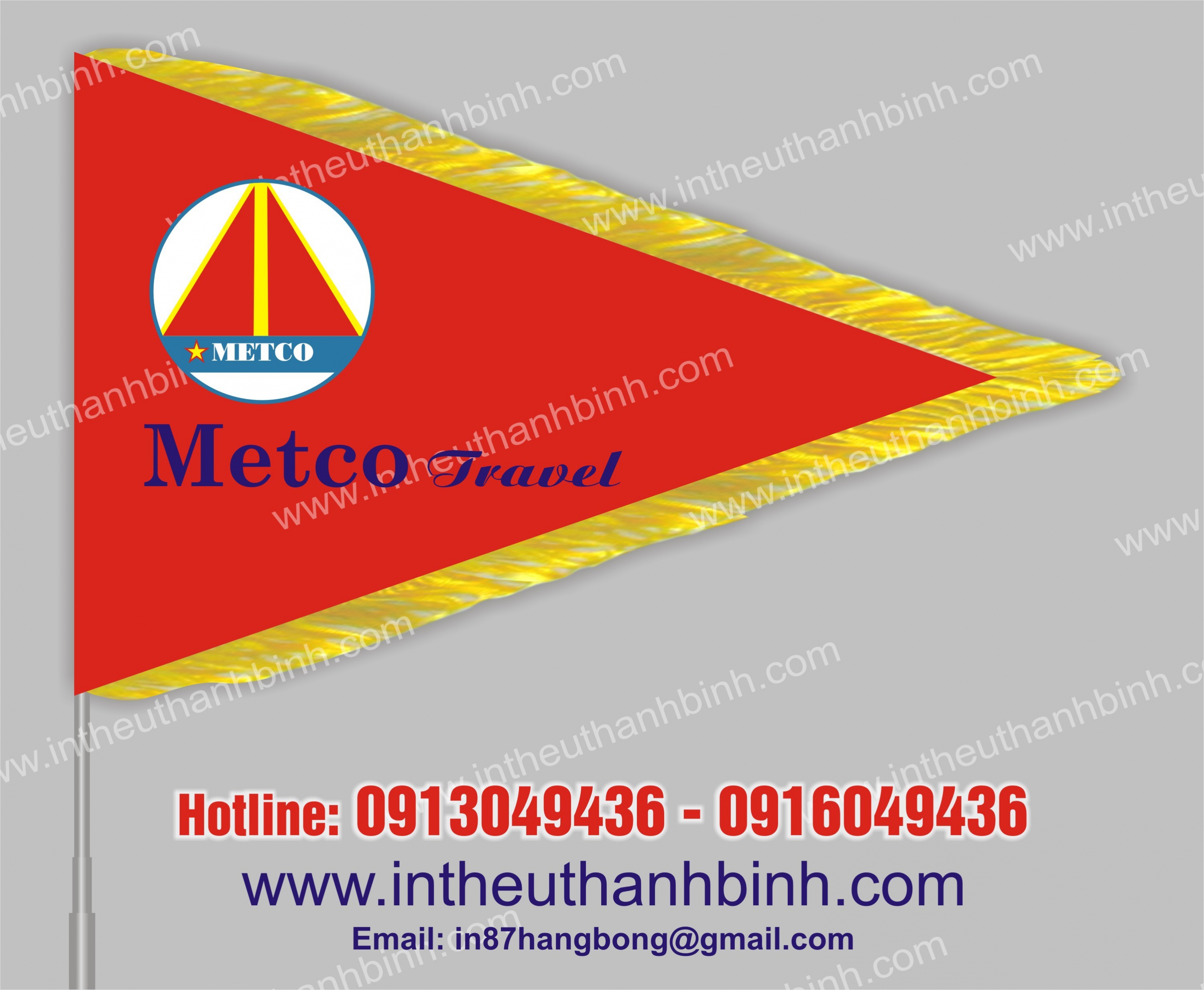 Cờ du lịch dẫn đoàn 13