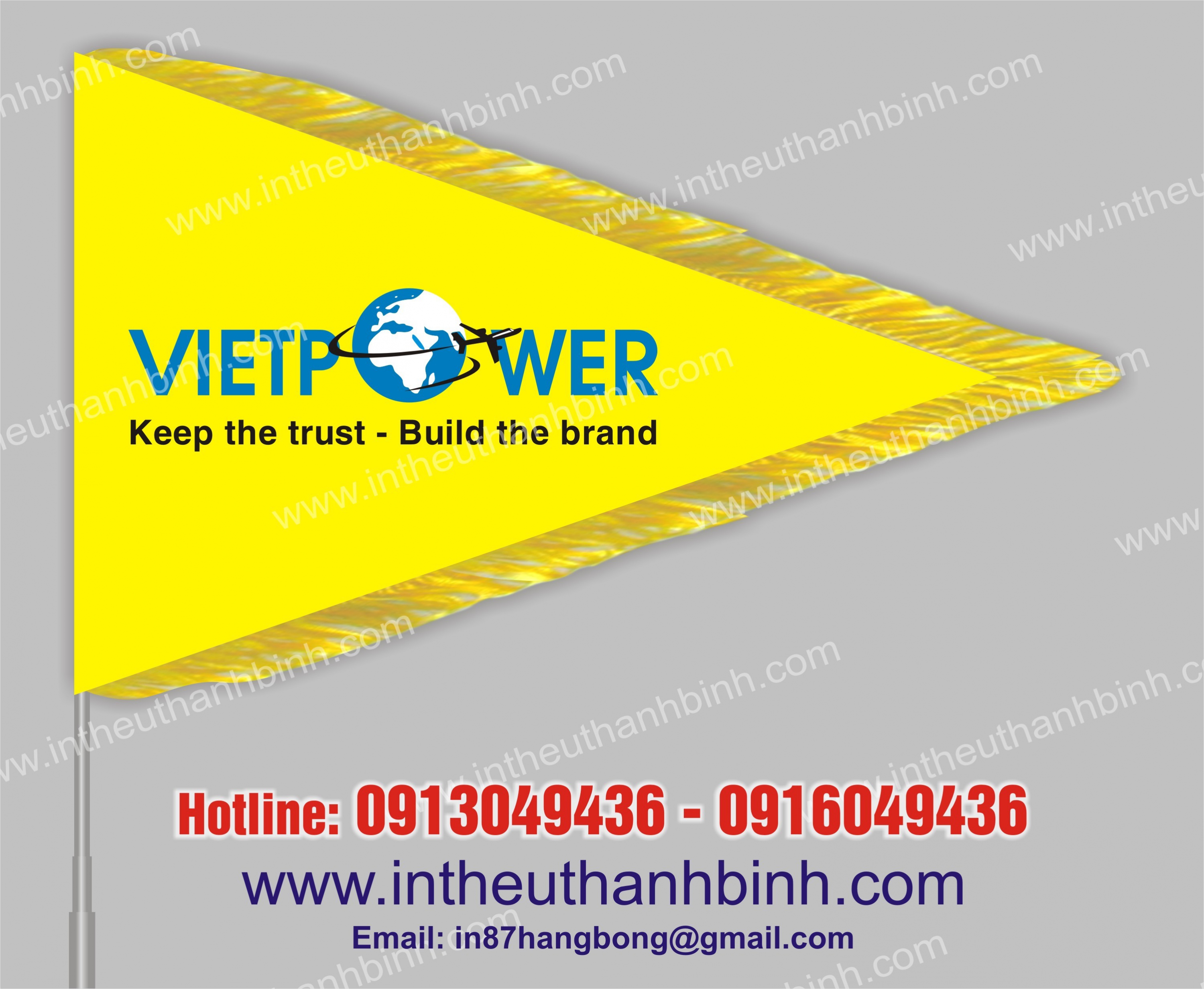 Cờ du lịch dẫn đoàn 2