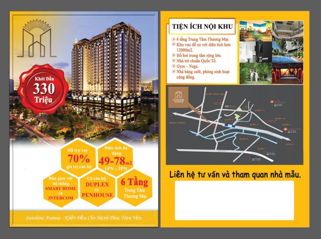 Tờ rơi bất động sản